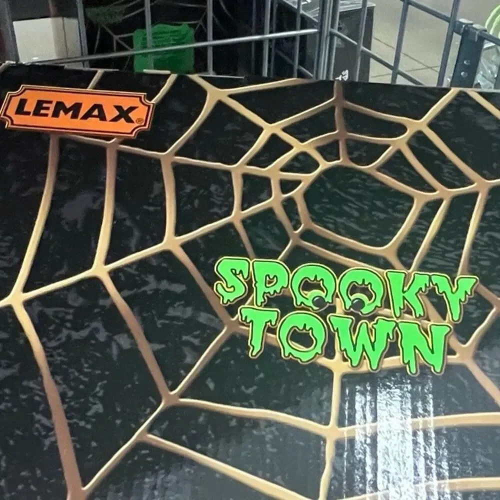 Lemax spooky town
